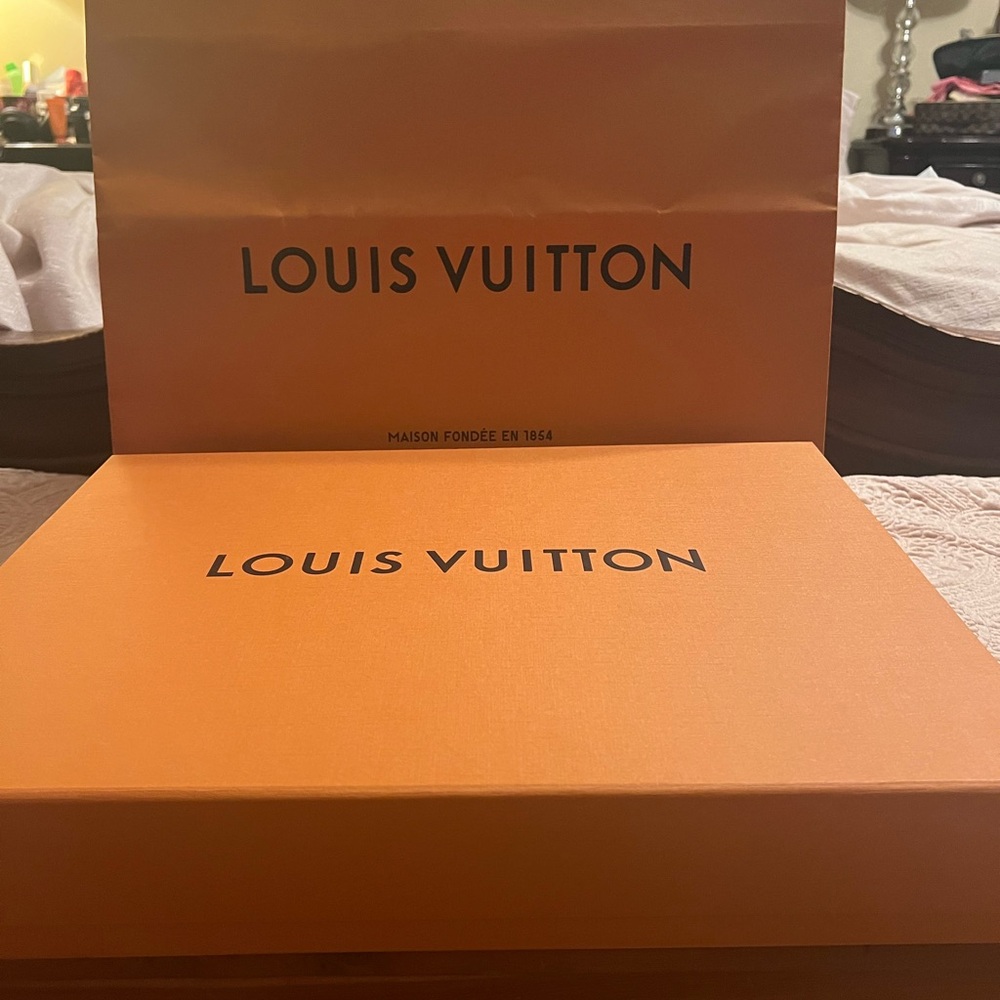 Louis Vuitton Signature Orange Gift Box